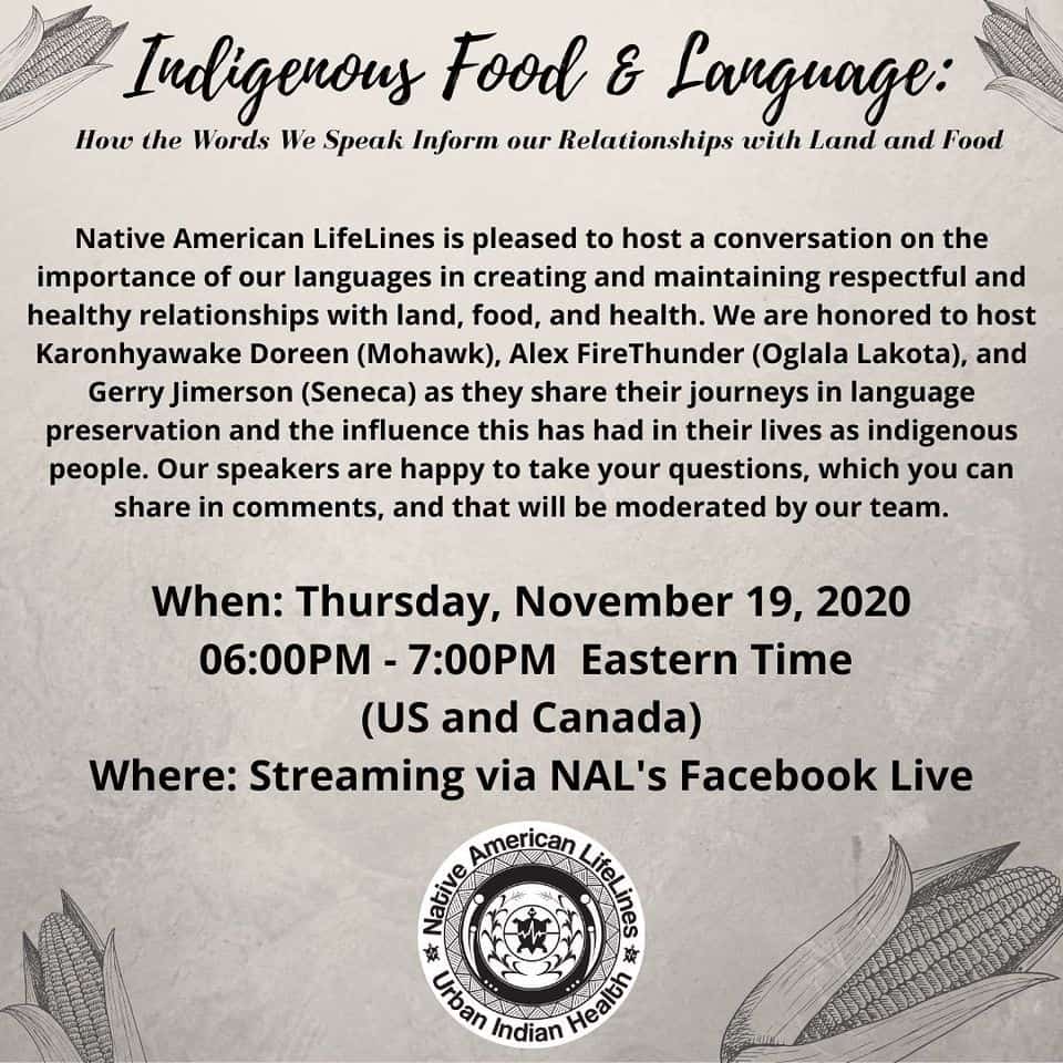 Indigenous Food and Language