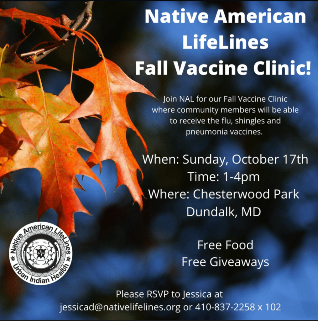 Fall Vaccination Clinic & Fish Fry – Native American LifeLines